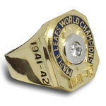 1942 Toronto Maple Leafs Stanley Cup Championship Ring