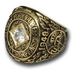 1949 New York Yankees World Series Championship Ring