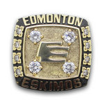 1981 Edmonton Eskimos The 69th Grey Cup Championship Ring