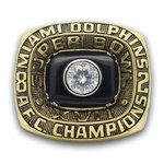 1982 Miami Dolphins American Football Championship Ring