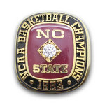 1983 NC State Wolfpack Basketball Championship Ring