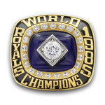 1985 Kansas City Royals World Series Championship Ring