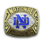 1988 Notre Dame Fighting Irish National Championship Ring