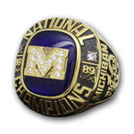 1989 Michigan Wolverines National Championship Ring