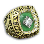 1989 Oakland Athletics World Series Championship Ring