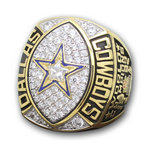 1992 Super Bowl XXVII Dallas Cowboys Championship Ring