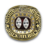 1995 Nebraska Cornhuskers National Championship Ring