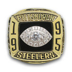 1995 Pittsburgh Steelers American Football Championship Ring