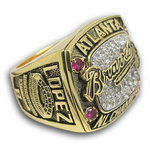 1996 Atlanta Braves National League Championship Ring