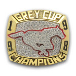 1998 Calgary Stampeders The 86th Grey Cup Champions Ring