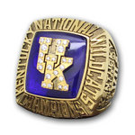 1998 Kentucky Wildcats Basketball National Championship Ring