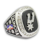 1999 San Antonio Spurs Basketball World Championship Ring