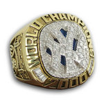 2000 New York Yankees World Series Championship Ring