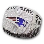 2001 Super Bowl XXXVI New England Patriots Championship Ring