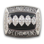 2002 Oakland Raiders American Football Championship Ring