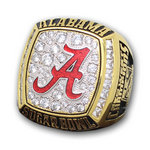 2008 Alabama Crimson Tide Sugar Bowl Ring