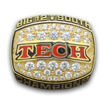 2008 Texas Tech Red Raiders Big 12 Championship Ring