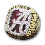 2009 Alabama Crimson Tide National Championship Ring