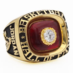 2009 Michael Jordan Basketball Hall of Fame Ring