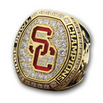 2017 USC Trojans Rose Bowl Championship Ring