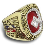 1990 Detroit Pistons Basketball World Championship Ring