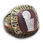 1985 Los Angeles Lakers Basketball World Championship Ring