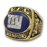 2000 New York Giants National Football Championship Ring