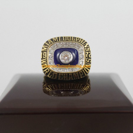 1972 Super Bowl VII Miami Dolphins Championship Ring
