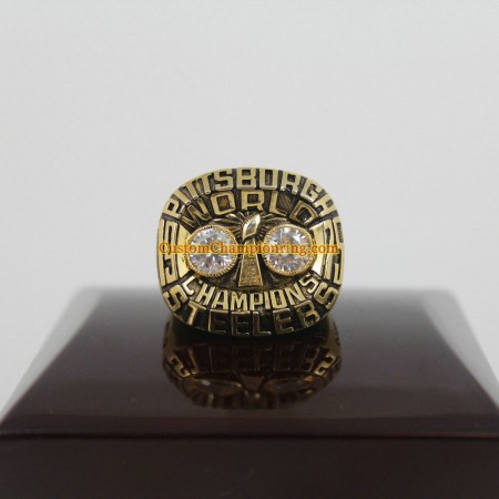 1975 Super Bowl X Pittsburgh Steelers Championship Ring