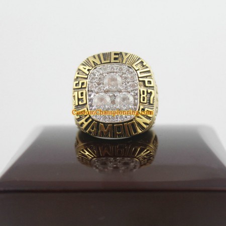 1987 Edmonton Oilers Stanley Cup Championship Ring