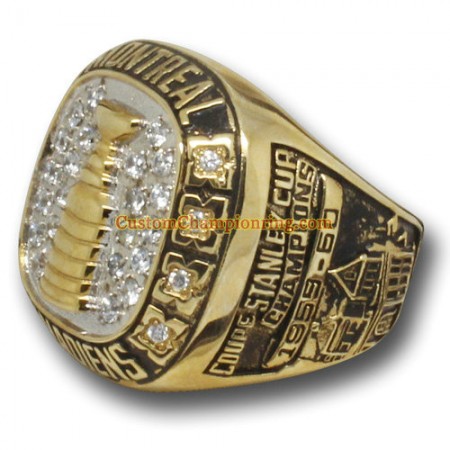 1960 Montreal Canadiens Stanley Cup Championship Ring