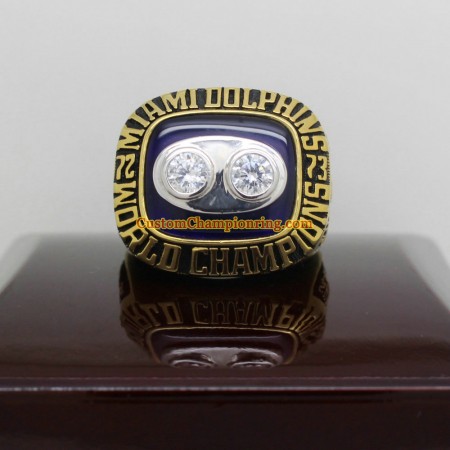 1973 Super Bowl VIII Miami Dolphins Championship Ring