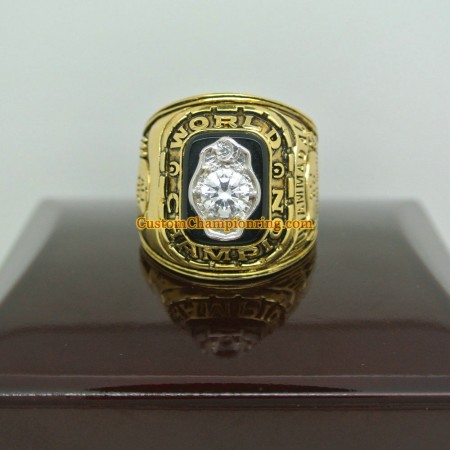 1974 Muhammad Ali World Boxing Champions Ring