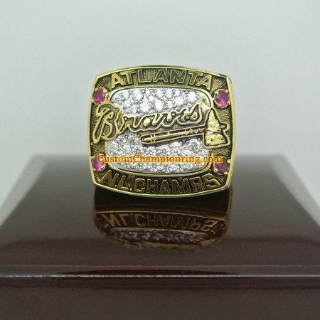 1996 Atlanta Braves National League Championship Ring