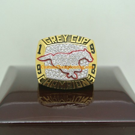 1998 Calgary Stampeders The 86th Grey Cup Champions Ring