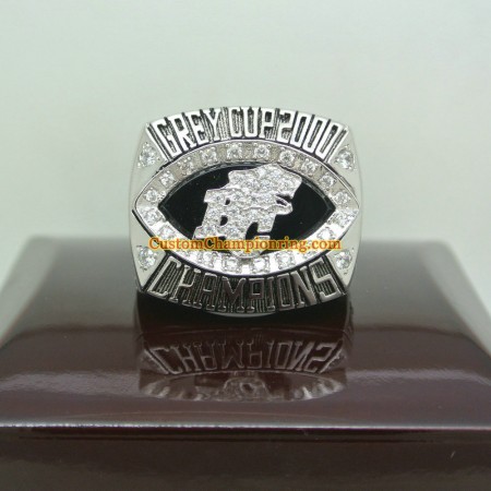 2000 BC Lions The 88th Grey Cup Championship Ring