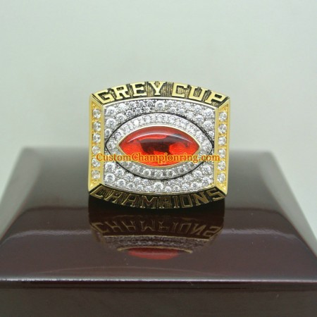 2001 Calgary Stampeders The 89th Grey Cup Championship Ring