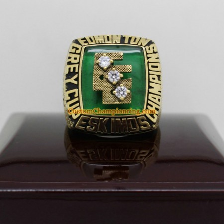 1980 Edmonton Eskimos The 68th Grey Cup Championship Ring