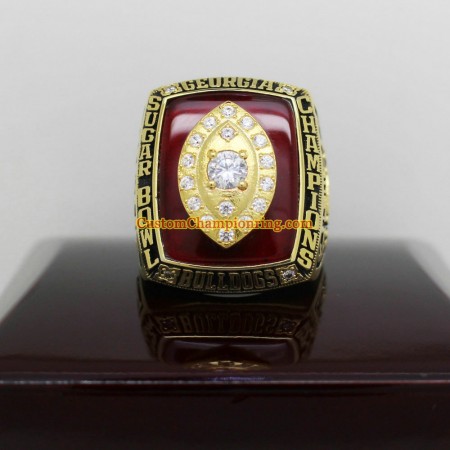 2003 Georgia Bulldogs Sugar Bowl Championship Ring
