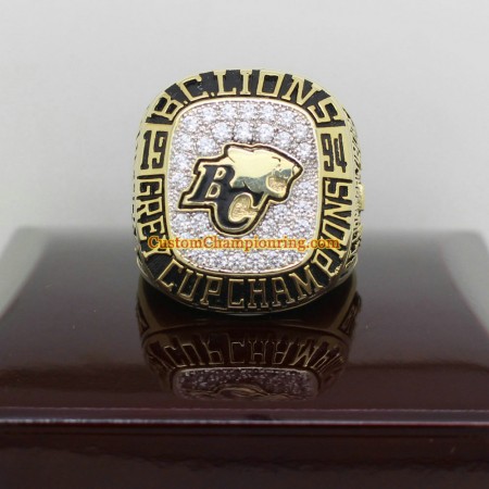 1994 BC Lions The 82nd Grey Cup Championship Ring