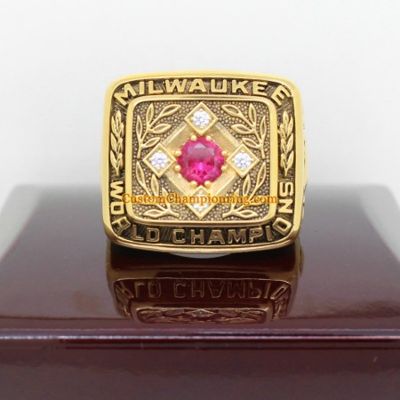 1957 Milwaukee Braves World Series Championship Ring