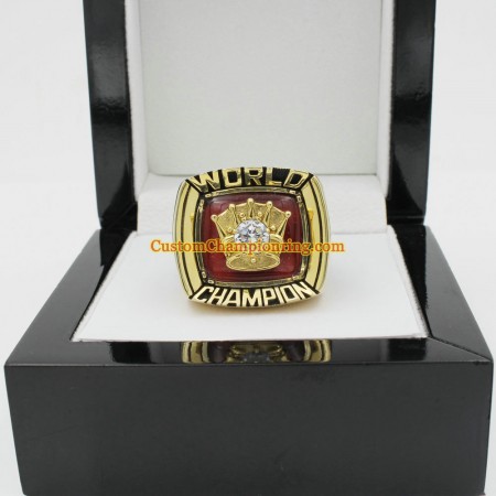 1982 Thomas Hearns Boxing Championship Ring