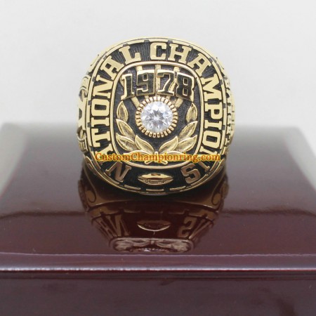 1978 Alabama Crimson Tide National Championship Ring