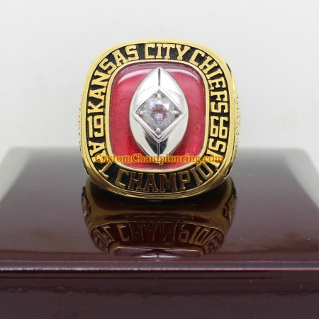 1966 Kansas City Chiefs AFL Championship Ring