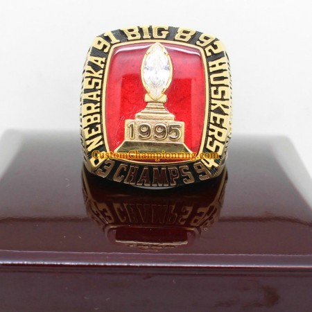 1995 Nebraska Cornhuskers Big 8 Championship Ring