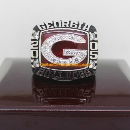2005 Georgia Bulldogs Outback Bowl Championship Ring