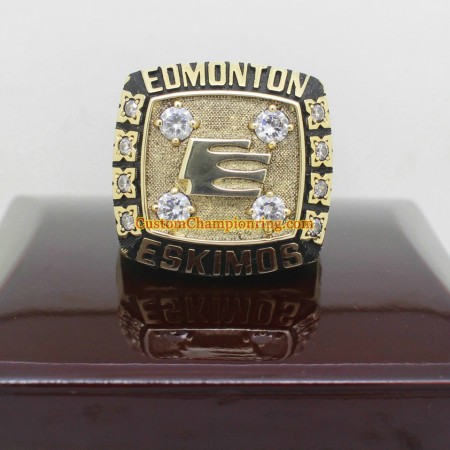 1981 Edmonton Eskimos The 69th Grey Cup Championship Ring
