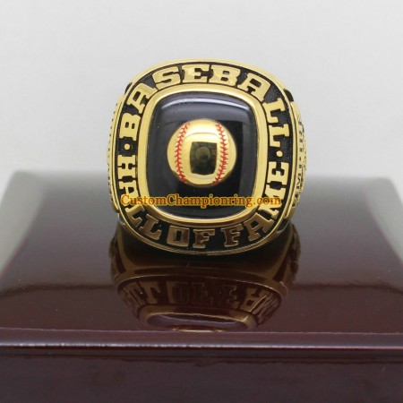 1976 Cal Hubbard Baseball Hall of Fame Ring
