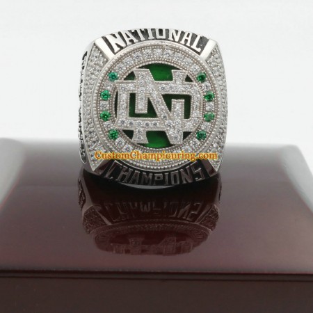 2016 North Dakota Fighting Hawks Ice Hockey Championship Ring