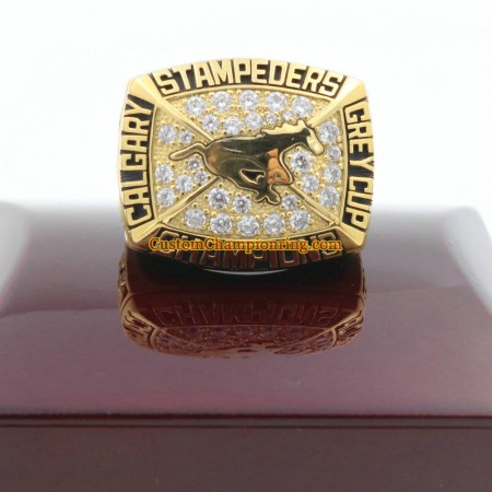 1992 Calgary Stampeders The 80th Grey Cup Championship Ring